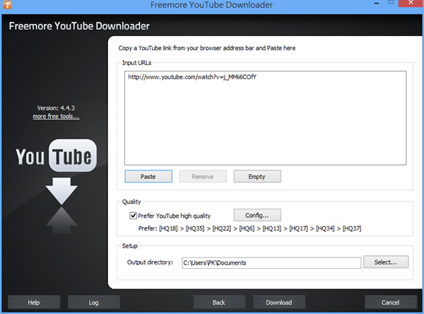 Freemore YouTube Downloader - YouTube 影片下載與影片轉 MP3