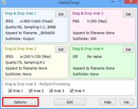 VarieDrop 圖片格式、尺寸批次調整工具(免安裝)