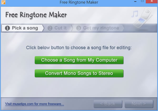 Free Ringtone Maker 手機鈴聲製作免費軟體