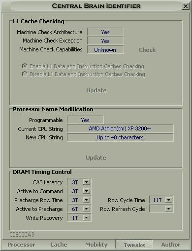 Central Brain Identifier -AMD CPU 的檢測工具
