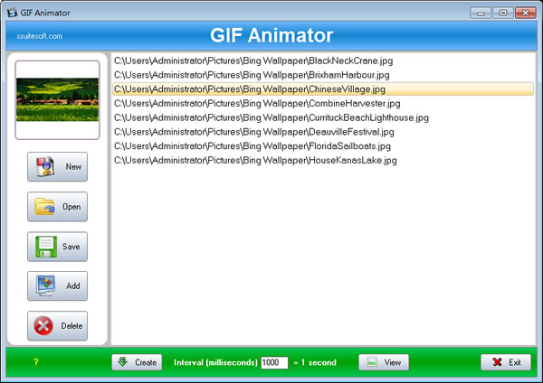 SSuite Gif Animator 動畫製作工具(免安裝)