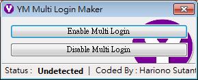 Yahoo! Messenger Multi Login Maker 讓 Yahoo! 奇摩即時通可以同時登入多個帳號(多開)-免安裝