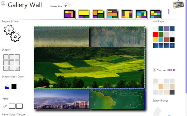 Gallery Wall 建立拼貼桌布 - Chrome 瀏覽器擴充功能