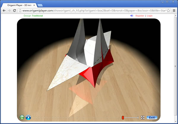Origami Player  摺紙 3D動畫教學 - Chrome 瀏覽器擴充功能