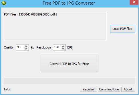 LotApps Free PDF To JPG Converter 將 PDF 文件轉 JPG 圖檔(免安裝)
