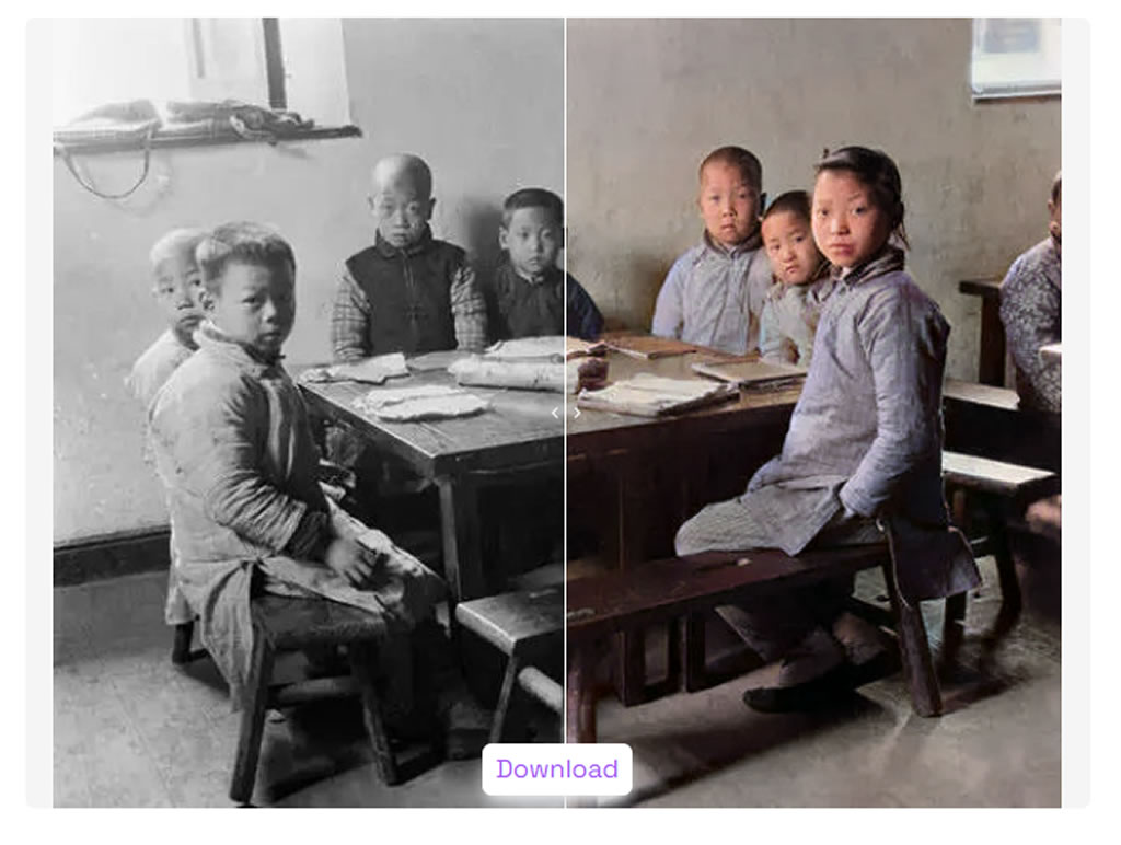 Restore Photos 將黑白照片轉為彩色的免費線上 AI 工具