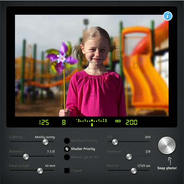 The SLR Camera Simulator 單眼相機拍照模擬器